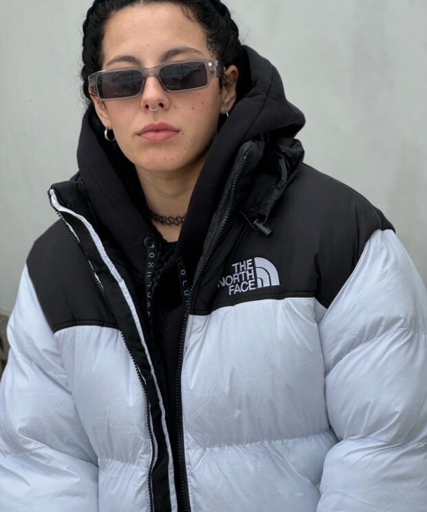 Campera north Retro White