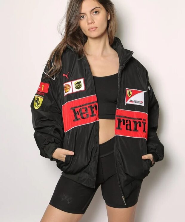 Chaqueta Ferrari Negra