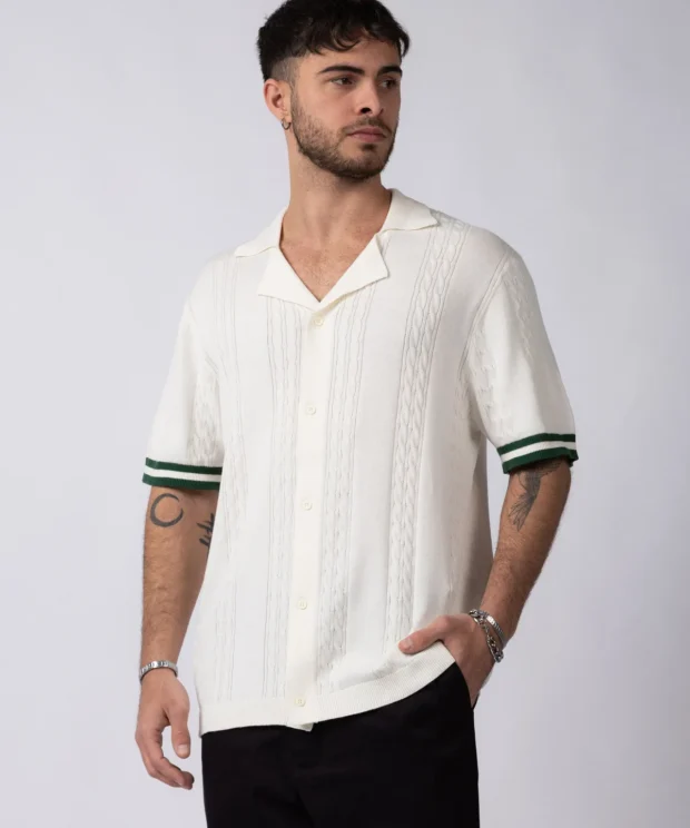 Camisa Tejida VCP Crudo