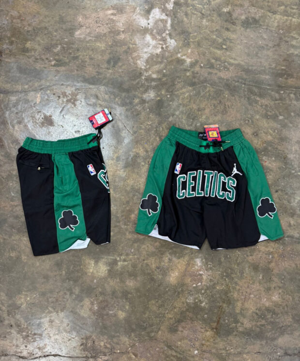 Short NBA Boston Celtics Black