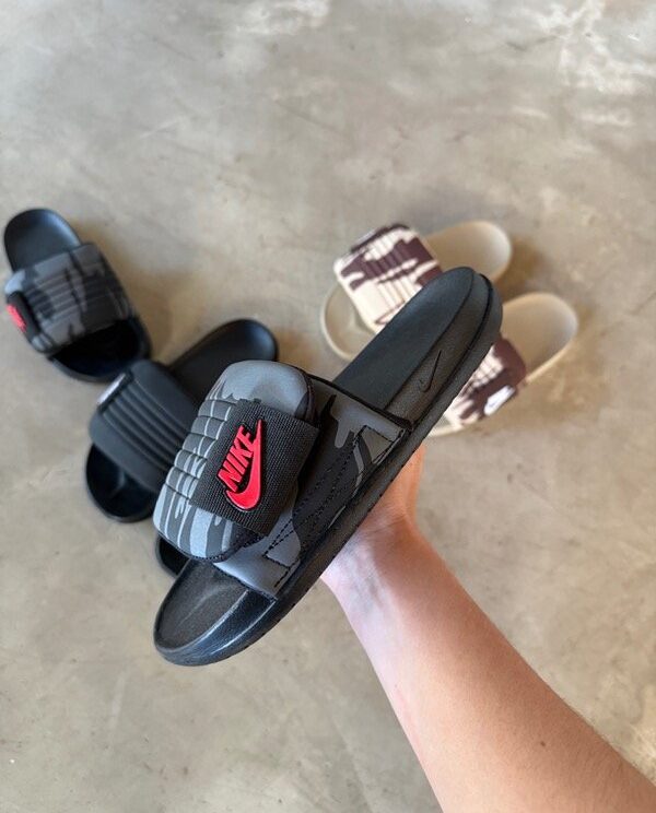 Ojotas Nike Camou Black