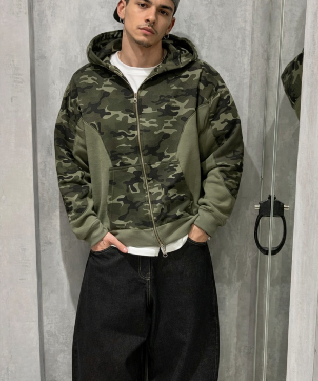 Campera Real Tree Doble Cierre