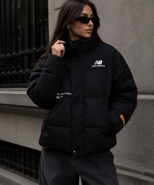 Campera NB de PLUMA