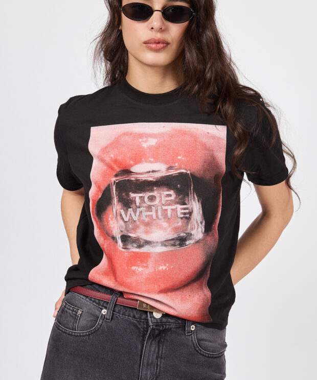 Remera Ice Top White